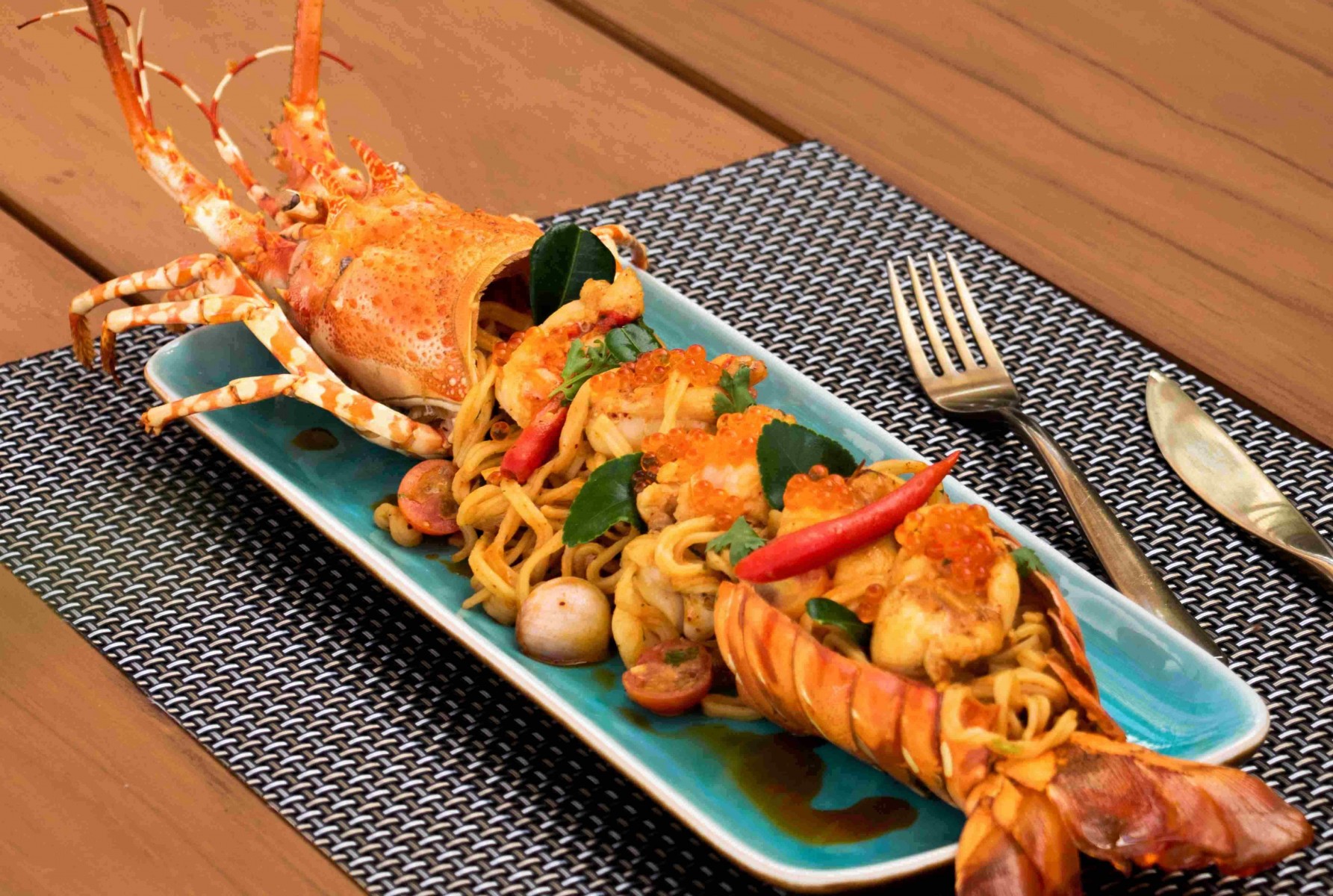 Lobster Tom Yum Spaghettini